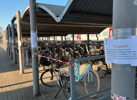 fietsenparking gemeente Kasterlee.