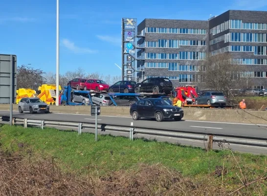 ongeval E313 Geel-West