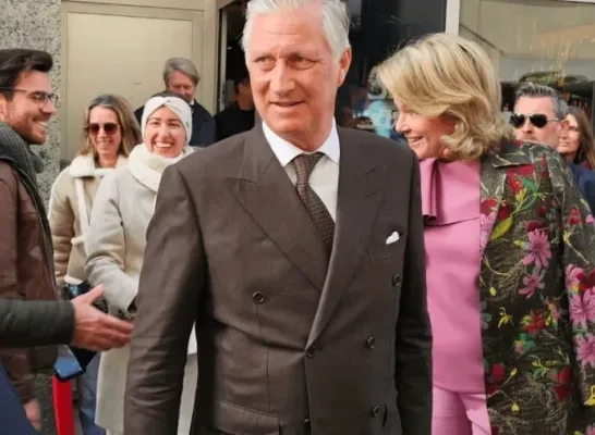 Koningspaar op bezoek in Mechelen