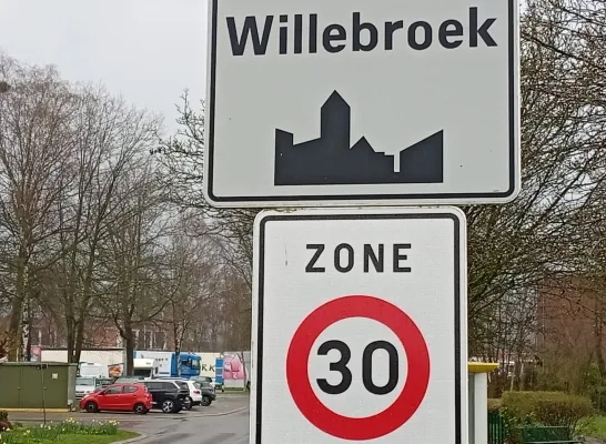willebroek 30 naar 50.
