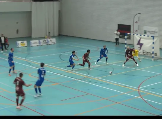 Elmos Herentals - Charleroi futsal strijd om play-offs