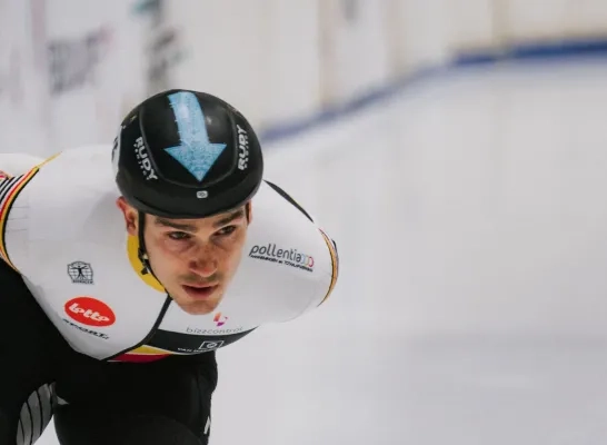 Stijn Desmet shorttrack schaatsen
