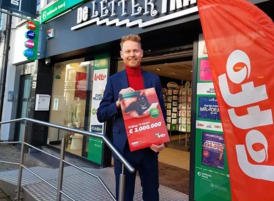 krantenwinkel Lettertrap groepspot Lotto