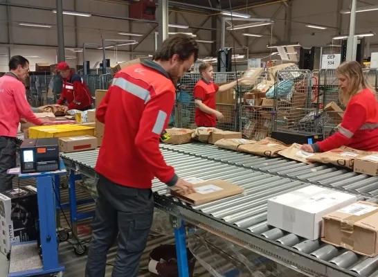 Pakjes worden duurzaam geleverd in Lier