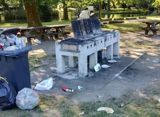 Barbecue stadspark Lier