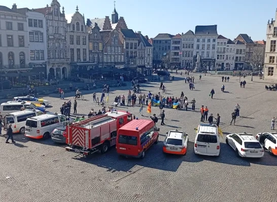 Hulpkonvooi van Mechelen naar Liviv in Oekraïne