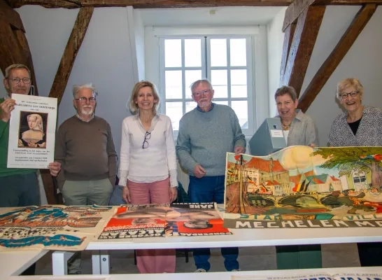 Inventarisatie plakbrieven stadsarchief Mechelen
