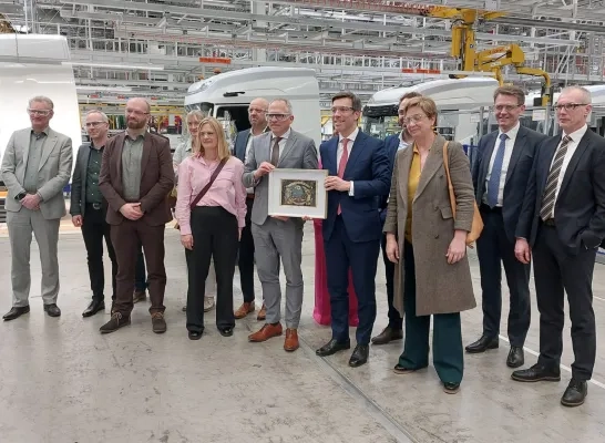 DAF Trucks Oevel bezoek minister Diependaele regelgeving wetten