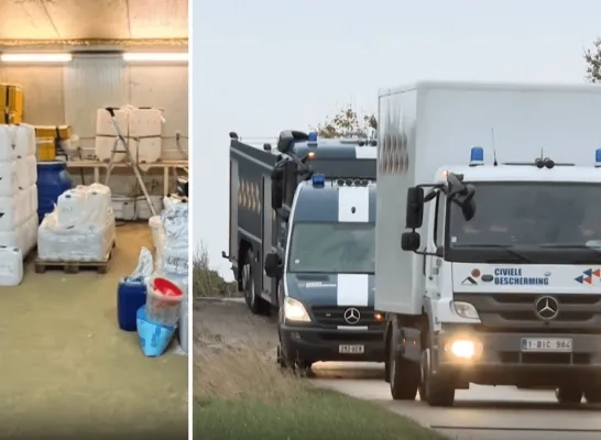 Dumping drugsafval in de Kempen