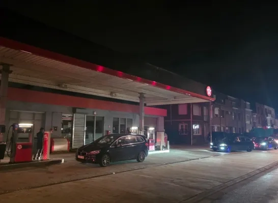 Tankstation in Willebroek