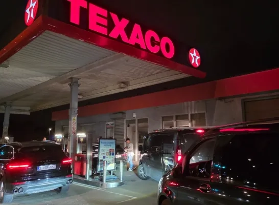 Tankstation in Willebroek