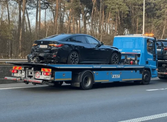 ongeval E313 Grobbendonk