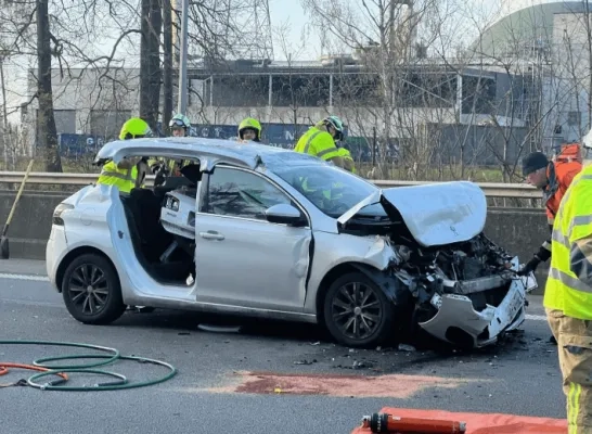 ongeval E313 Grobbendonk
