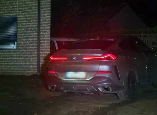 auto crasht na achtervolging in Kasterlee