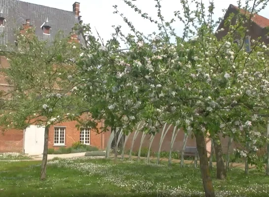 Stiltetuin Bisschoppelijk paleis Mechelen