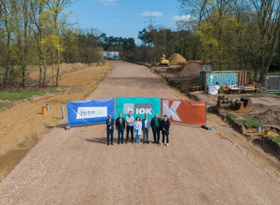 Nieuwe ontsluitingsweg Klein Gent Zuid