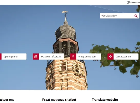 Website stad Herentals