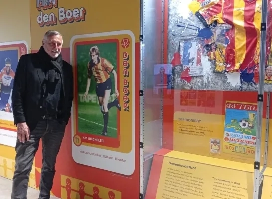 Piet den Boer in Speelgoedmuseum Mechelen