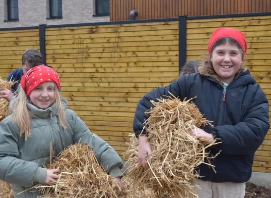 schoolbos basisschool De Esdoorn Mechelen