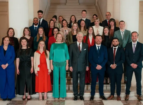 Simon Wittevronghel leerkracht De Beemden Busleyden Atheneum Mechelen paleis Koning Filip Koningin Mathilde