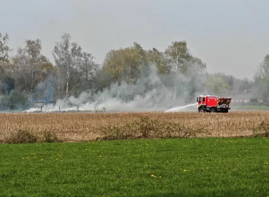 Grasbrand in Lille