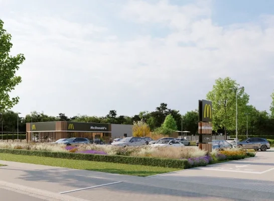 Toekomstbeeld Mcdonald's in Herselt