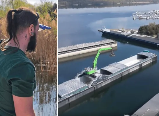 Zoeken naar besmeurde vogels