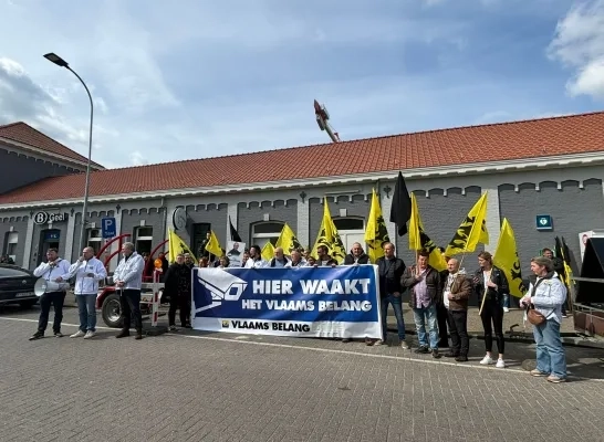 vlaams belang station geel