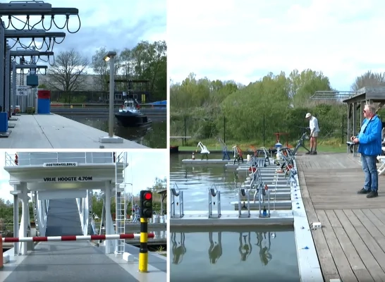 Modelbouwers nemen nieuwe haven in gebruik