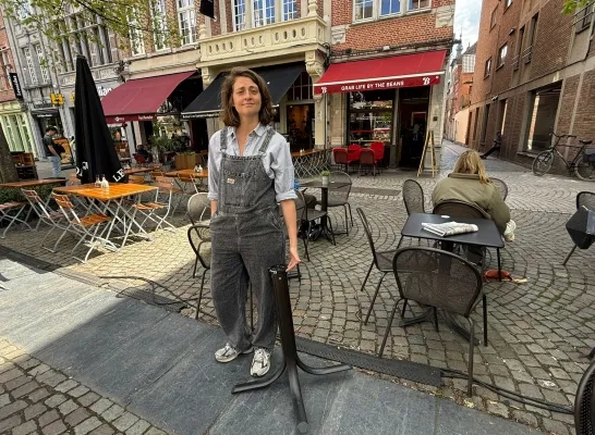 Vandalisme bij Beans in Mechelen