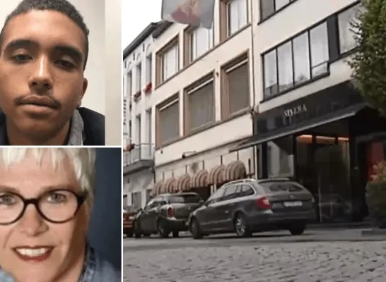 Locatie van moord op Johanna in Mechelen