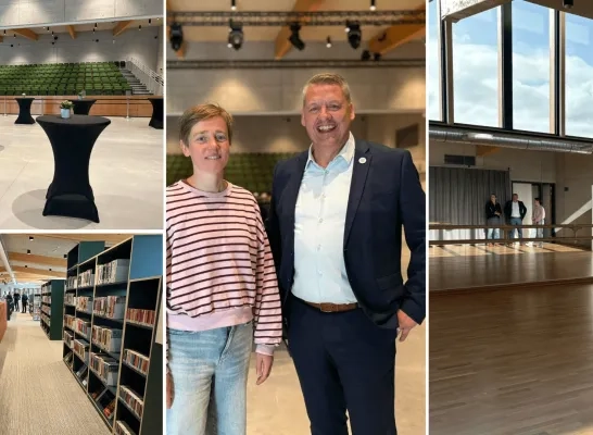 Een blik in het nieuwe gemeenschapscentrum 't Gewent