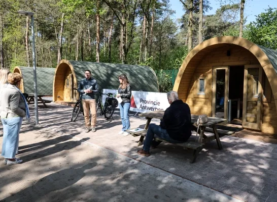 Lilse Bergen opening seizoen 2026 kampeerpods