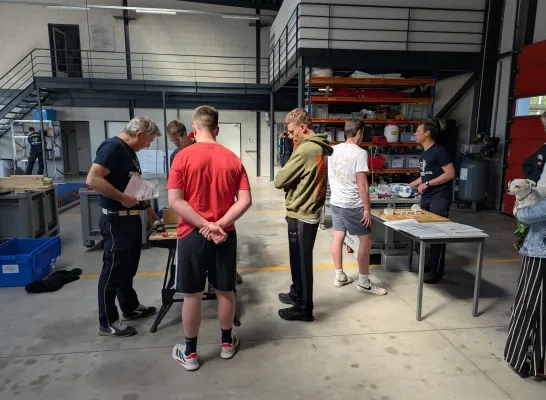 Proefdag bij de brandweer
