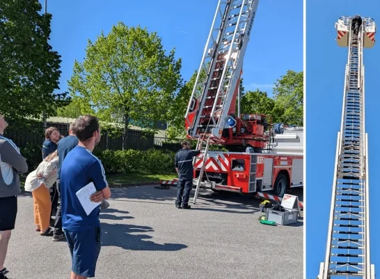 Proefdag bij de brandweer