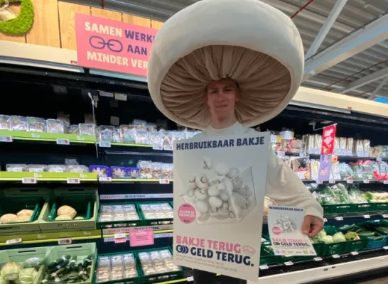 herbruikbare champignons 