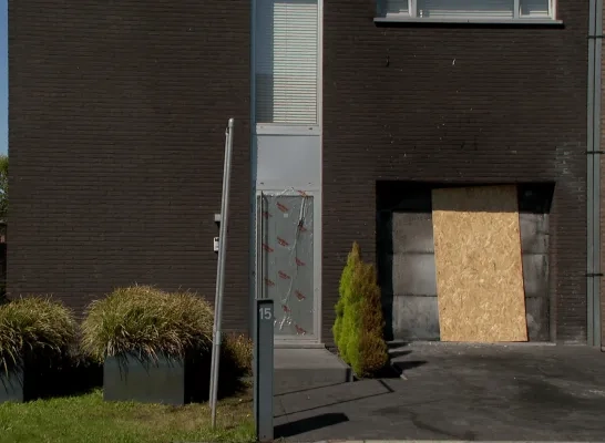 brandbom Dessel Hameldijk verkeerde huis