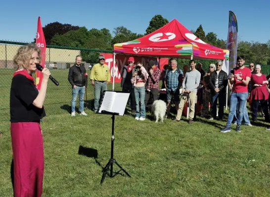 PVDA 1 mei 100 jaar socialisme in Meerhout
