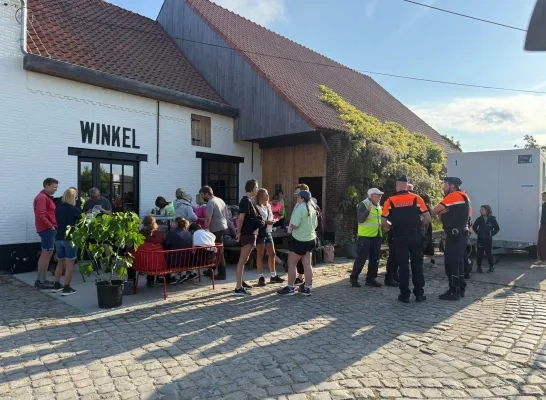 Eerste stop in Heist-op-den-Berg van bedevaart naar Scherpenheuvel