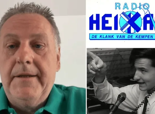 Hans Otten begon bij Radio Heikant