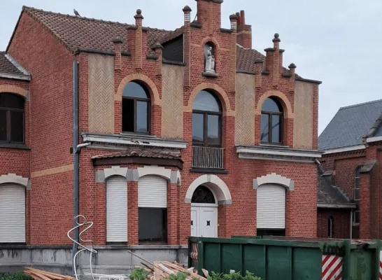 schransstraat werken Grobbendonk