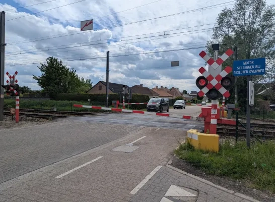 overweg werken
