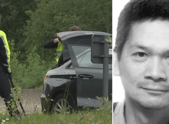 Zoekactie naar vermiste man langs E34