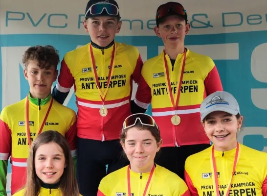 Provinciale kampioenen bij de aspiranten 2026