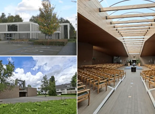 Kerkgebouwen in Oosterwijk en Herentals 