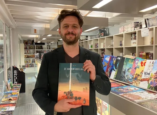 graphic novelist Simon Spruyt