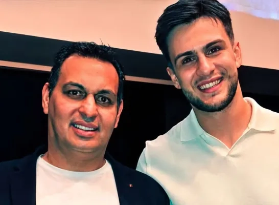 Coach van het jaar André Vanderlei en topschutter Abel Ferreira 