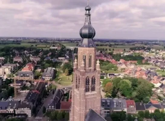 luchtbeeld Hoogstraten 