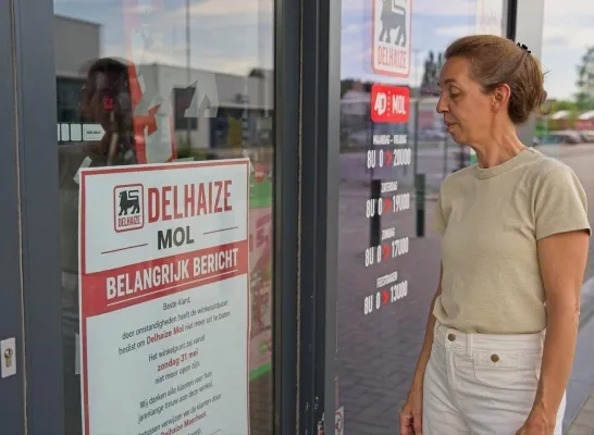 Delhaize Mol sluiting