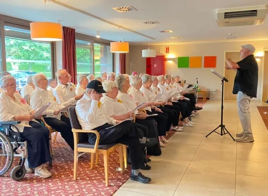 koor flatsingers Heiberg